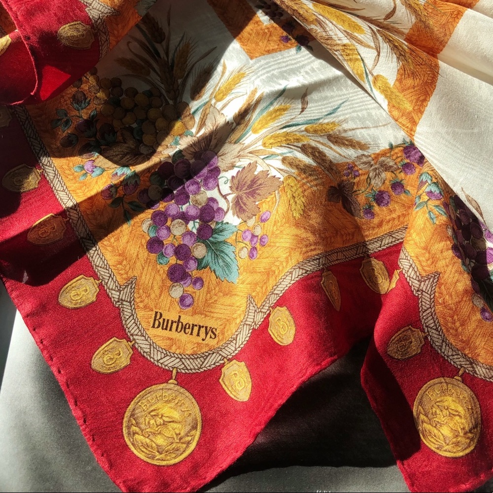 Vintage Burberry Handkerchief/scarf